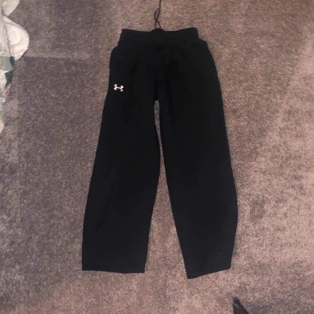Under Armor sweatpants. wore couple of times